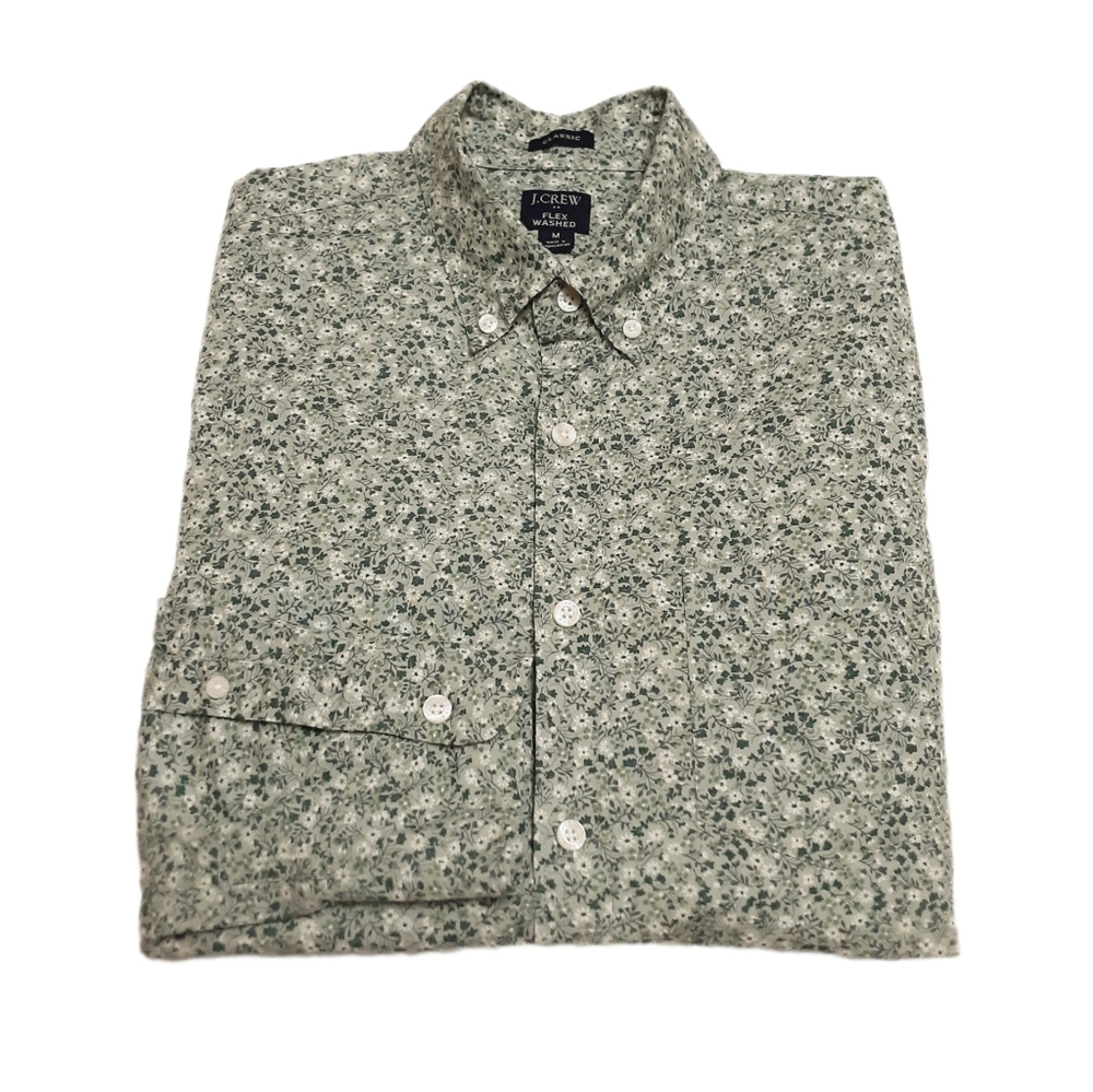J Crew Factory Button Up Shirt Mens Medium